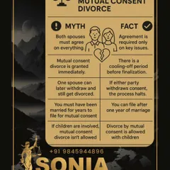 The process of a mutual consent divorce is often surrounded by myths that can cause unnecessary stress and confusion. This guide separates fact from fiction. For instance, you don't need to agree on every single detail, only the key issues. Understanding the actual legal framework helps you approach the process with confidence and clarity, making a peaceful separation achievable.