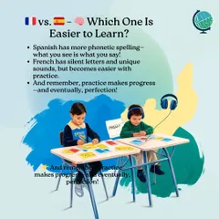 Which language is easier to learn? Spanish spelling is more phonetic, but French becomes easier with practice. The most important thing is consistent effort.