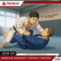 The journey in BJJ is one of continuous learning and growth. We teach you to embrace the fight, using every roll as a lesson in technique, calmness, and mental fortitude.