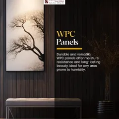 Our WPC panels are not just for looks; they are highly functional. Because they offer excellent moisture resistance and long-lasting beauty, I often recommend them for areas prone to humidity, both indoors and out.