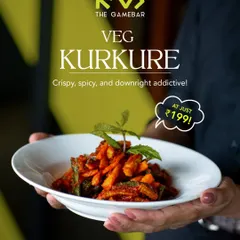 Crispy, spicy, and seriously addictive. Our Veg Kurkure is a crowd favorite that you won't be able to stop eating.