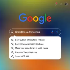 When you search for SmarDen, you find more than just home automation. You find a one-stop shop for custom IoT solutions, premium products, and fast installation.