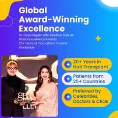 Our work has been recognized at the highest levels, including receiving a Global Excellence Award from Madhuri Dixit. This is a reflection of over 20 years of innovation and the trust placed in us by patients from more than 25 countries.