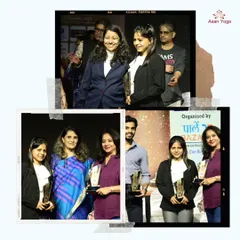 Celebrating our achievement with fellow entrepreneurs. This recognition fuels my passion to continue building a strong wellness community through Asan Yoga.