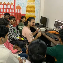 A snapshot from our Hobby Hub classes, which include vocal, violin, and audio production sessions. We believe in nurturing talent and building dreams, one note at a time, in a creative and passionate environment.