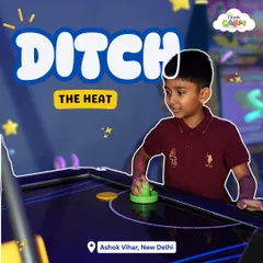 Ditch the heat and come inside for some cool fun. Our air-conditioned play area, including the exciting arcade, is the perfect place for kids to burn off energy and have a blast, no matter the weather outside.
