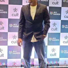 Here I am at a Cult 'All Hands' event. Being part of a family that is passionate about fitness is incredibly motivating and inspiring.