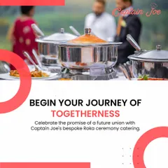 Celebrate the promise of a future union with my bespoke Roka ceremony catering. I provide elegant and delicious food setups, perfect for this important first step in your journey together.