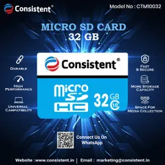 Expand your device's storage with our 32GB Micro SDHC card. It offers high performance and durability, providing ample space for your photos, videos, and apps with universal compatibility.