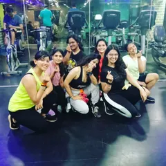 My fantastic group of clients after a fun and sweaty dance session. You can see the happiness and energy that comes from a great workout together.