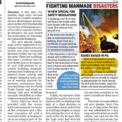 This article details the new fire safety regulations that were a direct result of our PIL. It mandates features like fire break water tanks, supervision by licensed electrical engineers, and regular checks. These are concrete steps to prevent the loss of life and property due to fires in Mumbai's high-rises.