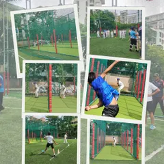 Our high-performance cricket center at Don Bosco, Nerul, is where potential turns into performance. Young cricketers are seen here honing their bowling and batting techniques under the watchful eyes of our experienced coaches.