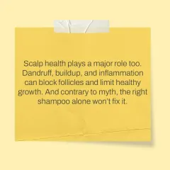 A healthy scalp is the foundation for healthy hair. Chronic dandruff, product buildup, and inflammation can block follicles and inhibit growth, which is why my treatment plans always include strategies to restore scalp health.
