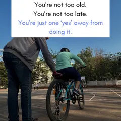This is the reality. You are not too old, and you are not too late. You are just one 'yes' away from making it happen, and I will be there to guide you through the entire process.