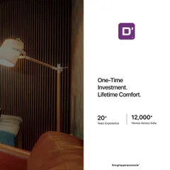 A one-time investment for lifetime comfort. With over 20 years of experience and 12,000+ homes delivered, I create interiors that are built to last without the need for annual maintenance.
