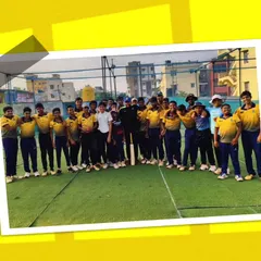 A proud team photo from one of our summer camps. These programs build skills, confidence, and lasting friendships among our young cricketers.
