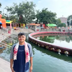Standing by the holy Chakra Teerth at Naimisharanya, reminded that this is the center of all holy places. The energy here is powerful and the peace is eternal.