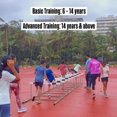 I offer structured athletics coaching for every age and skill level. My basic training program builds a strong foundation for kids aged 6 to 14, while the advanced training is for athletes 14 and older who are ready to pursue competitive excellence.