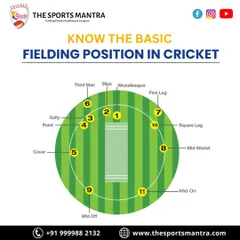 Mastering the basics of fielding positions is fundamental to teamwork. This infographic provides a clear overview of the inner and outer ring positions on a cricket field.