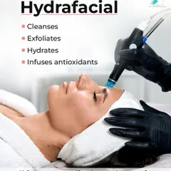 The HydraFacial is one of my most popular treatments for an instant, event-ready glow. This medical-grade session does more than a standard facial; it deeply cleanses, exfoliates, hydrates, and infuses your skin with protective antioxidants.