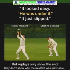 Replays only show the mistake, not the reason behind it. We analyze every aspect of a player's technique, from their starting position to their final movement, to prevent errors.