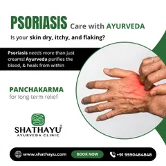 For chronic conditions like Psoriasis, topical creams are not enough. Our approach involves purifying the blood and healing from within, using comprehensive treatments like Panchakarma to provide long-term relief from dry, itchy, and flaking skin.