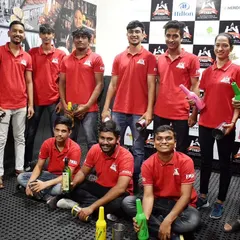 A group of our students after a flair practice session.