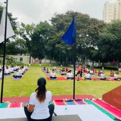 It was an honor to guide CISF officers and their families through a yoga session. I am so grateful for the opportunity to share the practice with this incredible community on International Yoga Day.