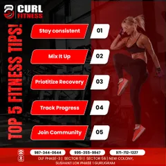 Our top five tips for a successful fitness journey. We believe that consistency, variety, recovery, tracking progress, and joining a community are the pillars of success.