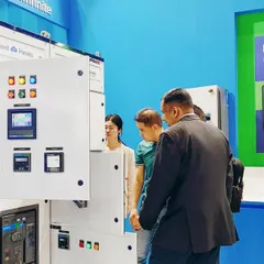 A closer look at our digitized smart panels on display at MEE 2025. Visitors are getting a firsthand look at how my integrated solutions work in a real-world panel setup.