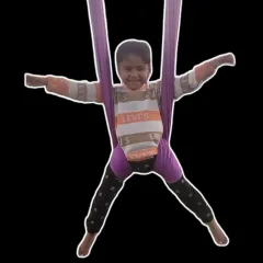 Bachche (kids) absolutely love this. They feel like little superheroes flying in the air. This simple pose helps them build core strength and balance, all while having a huge smile on their face.