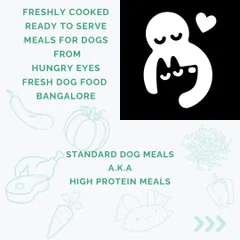 Our Standard High Protein meals are perfect for growing puppies and active adult dogs. They are packed with 55% cooked meat to support muscle development and energy levels.