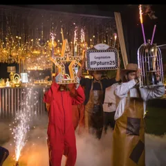Making a grand entrance is what we do best. Our team enters the party with pyrotechnics, smoke, and custom signs to kick off the celebration in style.