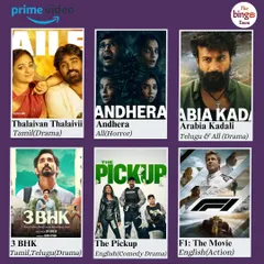Here are some of the latest releases on Prime Video. From drama to horror to action, you can stream any of these movies and more during your private celebration.
