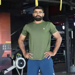 The body achieves what the mind believes. I am here in the gym, ready to help you build not just a stronger body, but a more resilient mindset.