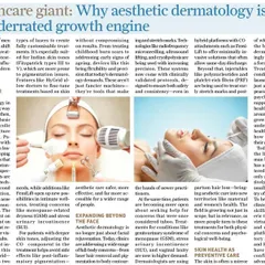I was pleased to contribute this article to the Daily Guardian, explaining why aesthetic dermatology is an emerging growth engine in India's healthcare landscape. My goal is to educate the public on the power of evidence-based treatments.
