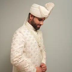 A side profile showcasing the clean hairstyle and the flawless finish of the makeup. I make sure every angle is picture perfect for your wedding album.