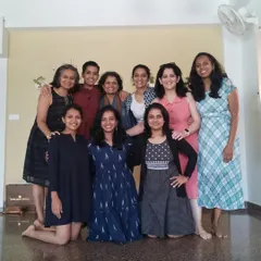 March was a month of meet ups. Here, our online students came to the studio to connect in person. It's a warm and wonderful feeling to spend time with this group of strong women.