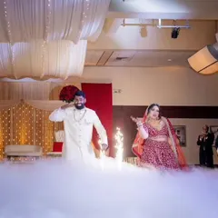 Dancing on clouds, choreographed virtually. This couple's reception dance was a dream, and we guided them through every step from miles away to ensure they were confident and stage-ready.