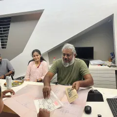 fun fridays are back… reviewing old projects and sketches with the team.