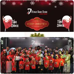 Celebrating Christmas with our students and their families at the studio. It's more than a class, it's a community.