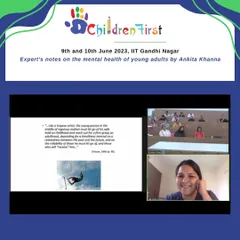Through our "Communities That Care" program, we collaborate with organizations to support the mental health of young adults. Here, our expert Ankita Khanna presents notes on youth mental health at IIT Gandhi Nagar.