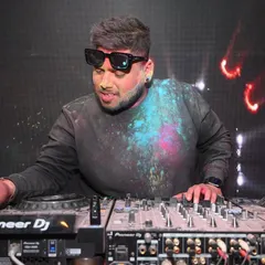 Covered in colors but focused on the music. A shot from the BHC Holi Party 2023, where I mixed the hottest tracks to keep the celebration going.