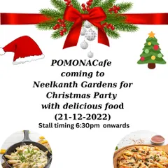 Getting into the festive spirit with a Christmas party at Neelkanth Gardens. I can bring a live counter with delicious continental food like pizza and pasta to your office or colony Christmas celebration.
