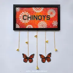 A duplicate shot of the 'Chinoys' nameplate, showing the vibrant colors.