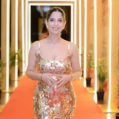 Ready for a glamorous evening in Goa, hosting for Terumo India. The red carpet is where the magic begins.