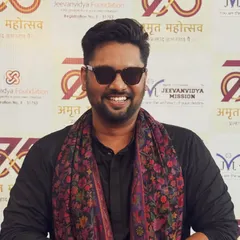 A photo from the Jeevanvidya Foundation's 75-year celebration. Being part of such a spiritually significant and large-scale event was a truly blessed experience.