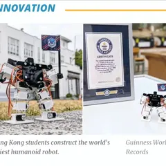 We love sharing inspiring news from the world of robotics. This post highlights a Guinness World Record for the tiniest humanoid robot, built by students, showcasing the amazing potential of young innovators.
