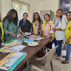 I was honored to be invited as a judge for an art competition organized by the Lions Club of Juhu for more than 30 BMC school children.