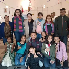 This is the group from my theatre training in the mountains. I was lucky to learn alongside these enthusiastic teachers and the inspiring children of Rauri, reminding me that the student is always ready when the teacher appears.
